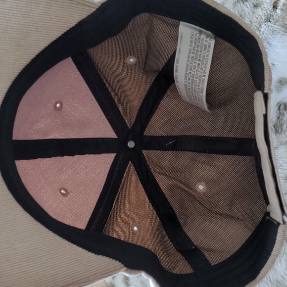 NWT Pair (2) Tan Corduroy Baseball Hats - Picture 4 of 4